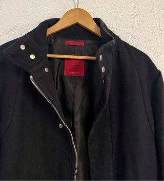 Abrigo Zara azul marino Hombre