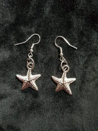 Orecchini Stella Marina Argento