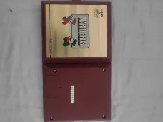 Game & Watch Mario Bros. Nintendo. Modo libro.