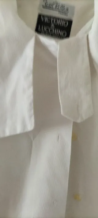 Camisa retro Victorio & Luchino blanca