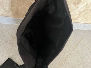 Bolsa carrito Jane negra con porta documentos.