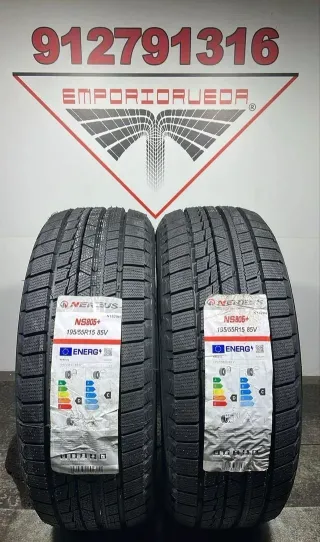 4UD 195 55 15 V NEREUS RUEDA NUEVA YA MONTADA
