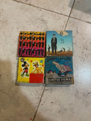 Lote Películas 8mm/9.5mm Cine Vintage