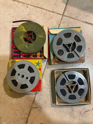 Lote Películas 8mm/9.5mm Cine Vintage