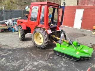 Tractor Pascualín 40cv con trituradora