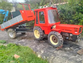 Tractor Pascualín 40cv con trituradora