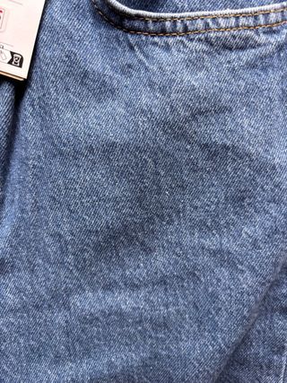 Pantalón Pull&Bear Baggy Talla 40 Azul Nuevo