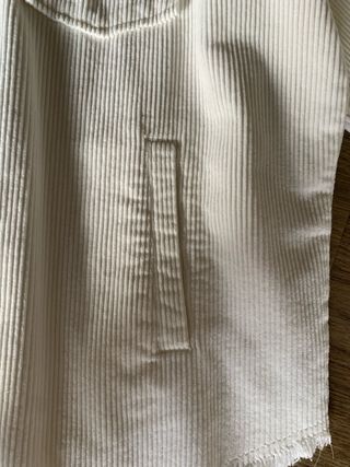 Sobrecamisa oversize de pana de Zara Talla XS