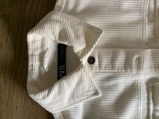 Sobrecamisa oversize de pana de Zara Talla XS