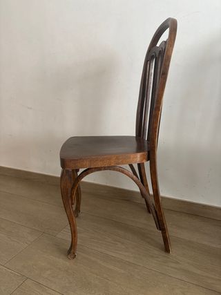 4 Sillas Comedor Vintage Madera