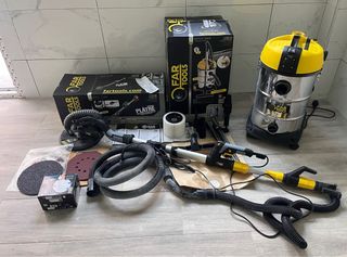 OPORTUNIDAD - Lijadora Pared y Aspirador Yeso