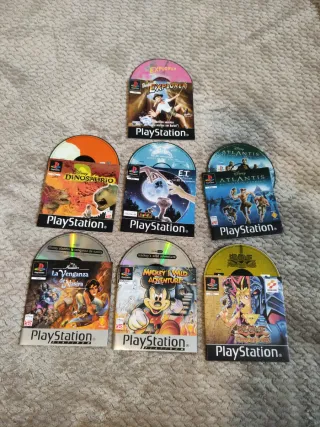 Lote 7 Juegos PlayStation 1 PSX