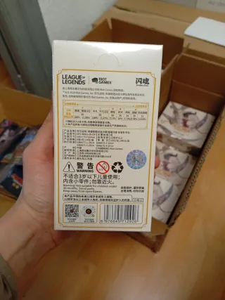 Caja 24 sobres Spiritforged chino