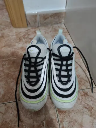 Zapatillas Nike Air Max 97 Verde y Blanco
