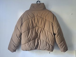 Chaqueta acolchada marrón