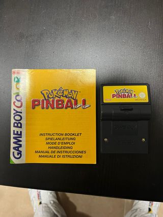 Pokémon Pinball Game Boy Color Manual