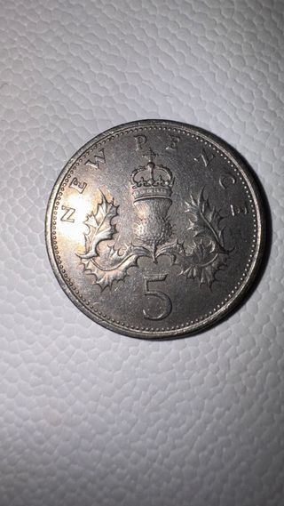 3 Monedas 5 Peniques 1970