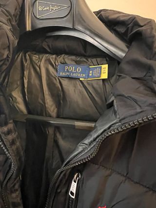 Chaqueton Polo Ralph Lauren Negra Nueva