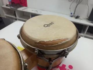 Bongos Q-Bano Percusión Latina