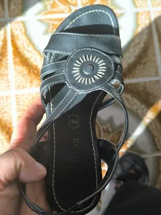Sandalias negras mujer talla 36