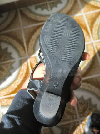 Sandalias negras mujer talla 36