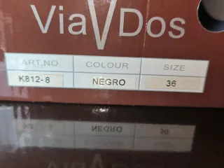 Sandalias negras mujer talla 36