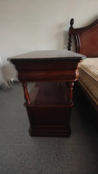 Dormitorio Matrimonio Caoba Completo