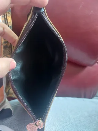 Cartera Loewe Piel Ante Beige y Marrón