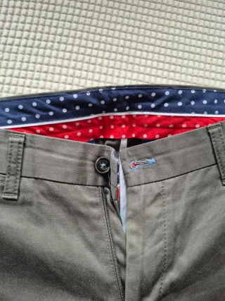 Pantalón El Ganso Talla 38 Verde Oliva