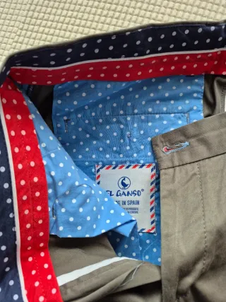 Pantalón El Ganso Talla 38 Verde Oliva