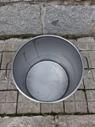 Olla industrial acero inoxidable