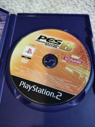 PES 6 Pro Evolution Soccer PS2