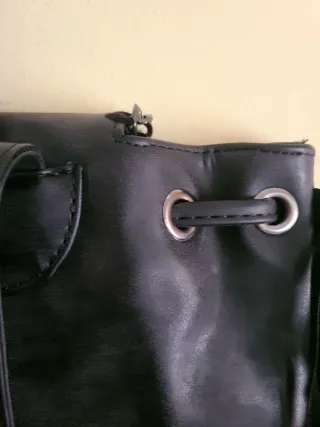 Stella McCartney Zaino Nero Frange