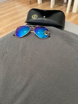 Gafas Ray-Ban Aviator Doradas Multicolores