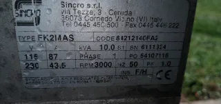 Generador Diesel 10Kva