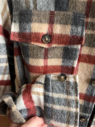 Sobrecamisa Zara cuadros S Hombre