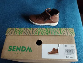 Botines marrones mujer