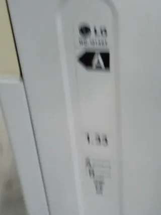 Lavadora LG Carga Frontal 7 kilos