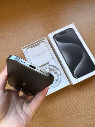 iPhone 15 Pro Negro 128 GB