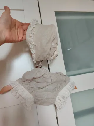 Vestido y rebeca bebé Dolce Petit