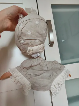 Vestido y rebeca bebé Dolce Petit