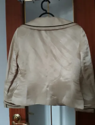 Conjunto traje mujer talla 42 beige