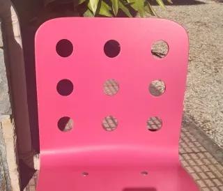 Silla Escritorio Infantil IKEA Rosa