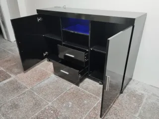 Aparador moderno negro