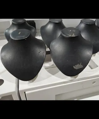 Lote de expositores para joyería