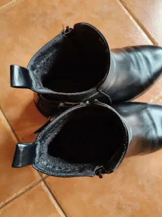 Botines negros