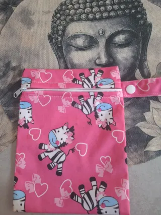 Bolsa multiusos con estampado de cebra