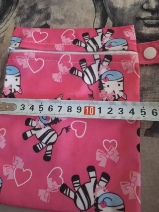 Bolsa multiusos con estampado de cebra