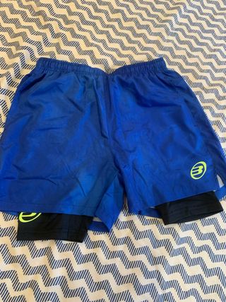 Bullpadel Pantalón Corto Azul Talla S