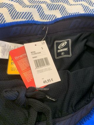 Bullpadel Pantalón Corto Azul Talla S
